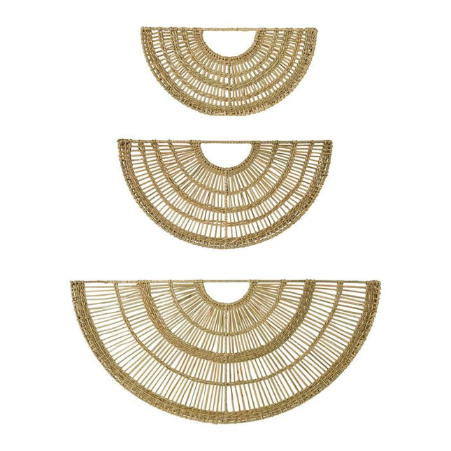 Deco pared "Hanoi" de jacinto de agua 3 accesorios - 36777