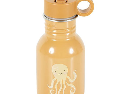 Termo de metal infantil "Pulpo" marrón - 36900