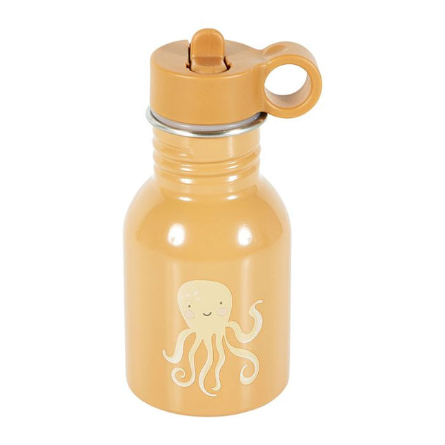 Termo de metal infantil "Pulpo" marrón - 36900