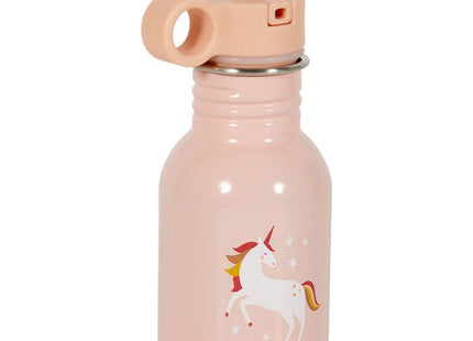 Termo de metal infantil "Unicornio" rosa - 36901