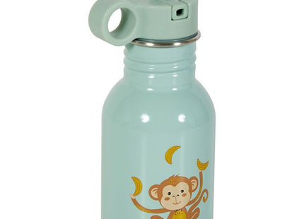 Termo de metal infantil "Mono" verde - 36902