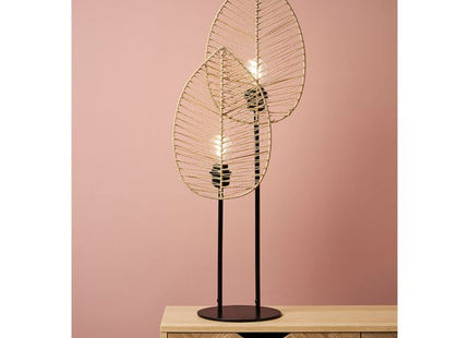 Velador de papel diseño de hoja "Kaduna" A90cm - 36943