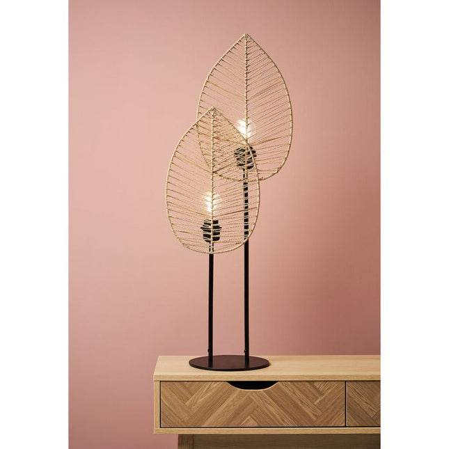 Velador de papel diseño de hoja "Kaduna" A90cm - 36943