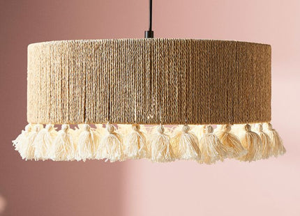 Lámpara suspendida "Charlotte" de papel y metal  D35cm - 36945