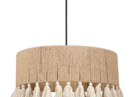 Lámpara suspendida "Charlotte" de papel y metal  D35cm - 36945