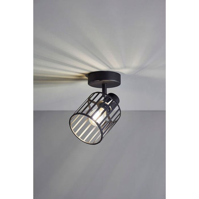 Aplique "Alma" de metal negro 1 ABJ - 36978