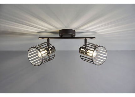 Aplique "Alma" de metal negro 2 ABJ - 36979