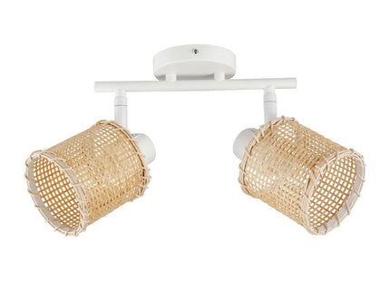 Aplique "Mahina" de bambú natural y metal 2 ABJ - 36981