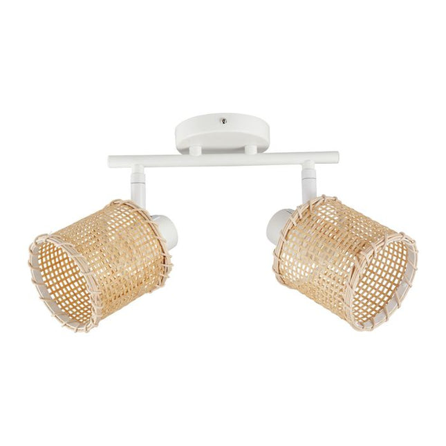 Aplique "Mahina" de bambú natural y metal 2 ABJ - 36981