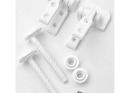 Tapa de inodoro de MDF con caída amortiguada beige con kit de fijación - 4113161