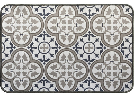 TAPETE ESTAMPADO 40X60CM POLIESTER PACO BLEU - 470001106
