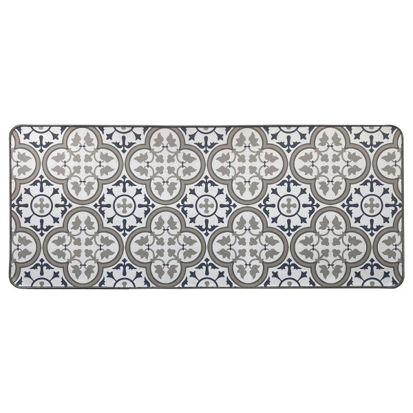 TAPETE ESTAMPADO 50X120CM POLIESTER  PACO BLEU - 470021106