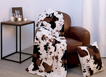 Frazada con estampado "Vaca" 130x160 - 528731141