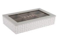 Caja para Té de fibra de madera - 530975