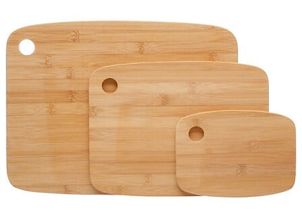 Juego de 3 tablas para cortar bambú - 540724263