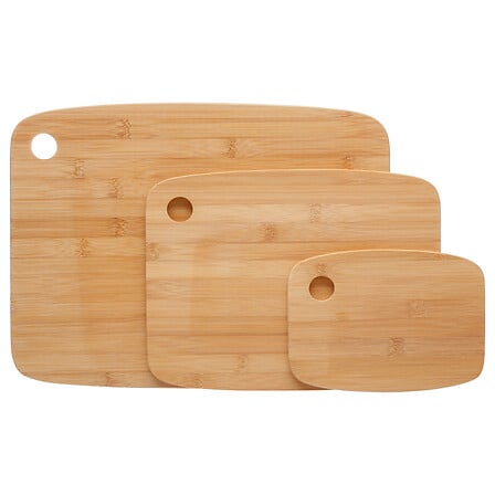 Juego de 3 tablas para cortar bambú - 540724263