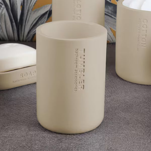 VASO POLIRESINA BEIGE - 61101161