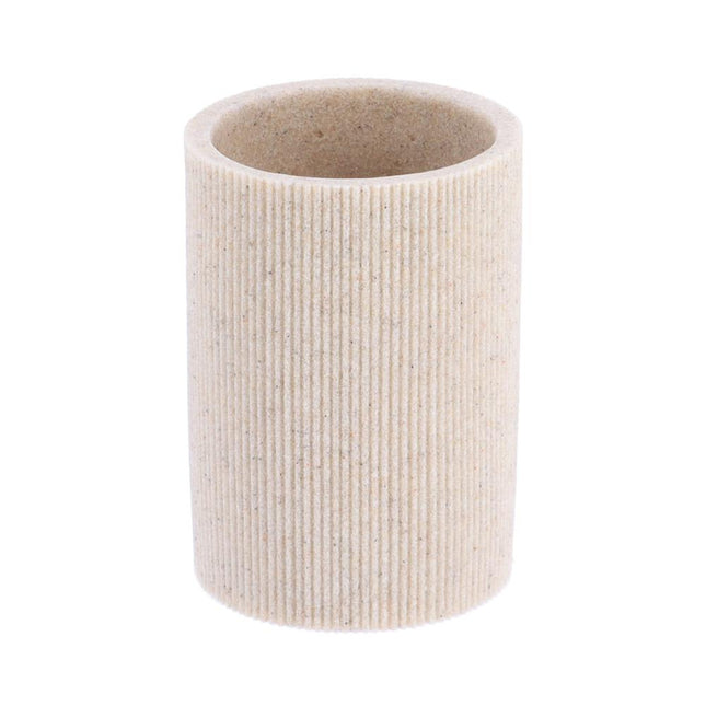 VASO ESTRIADO POLIRESINA NATURAL - 61104104