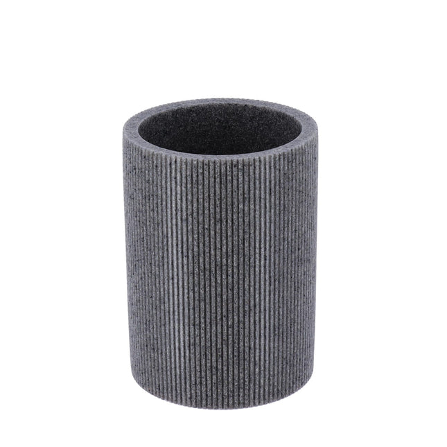 VASO ESTRIADO POLIRESINA GRIS - 61104180