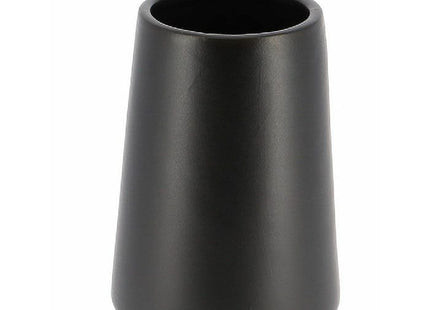 Vaso para cepillos de dientes rayado negro - 61108103