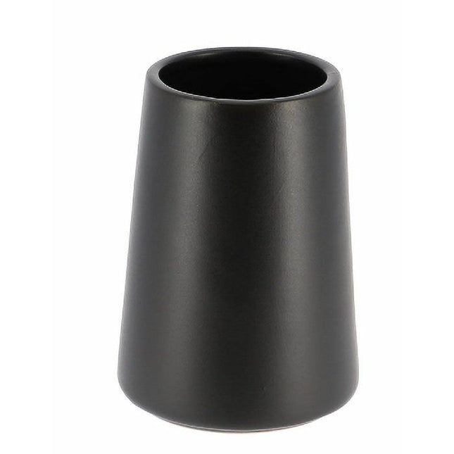 Vaso para cepillos de dientes rayado negro - 61108103