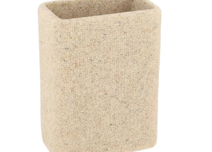 VASO POLIRESINA RECTANGULAR EFECTO ARENA NATURAL - 61141104