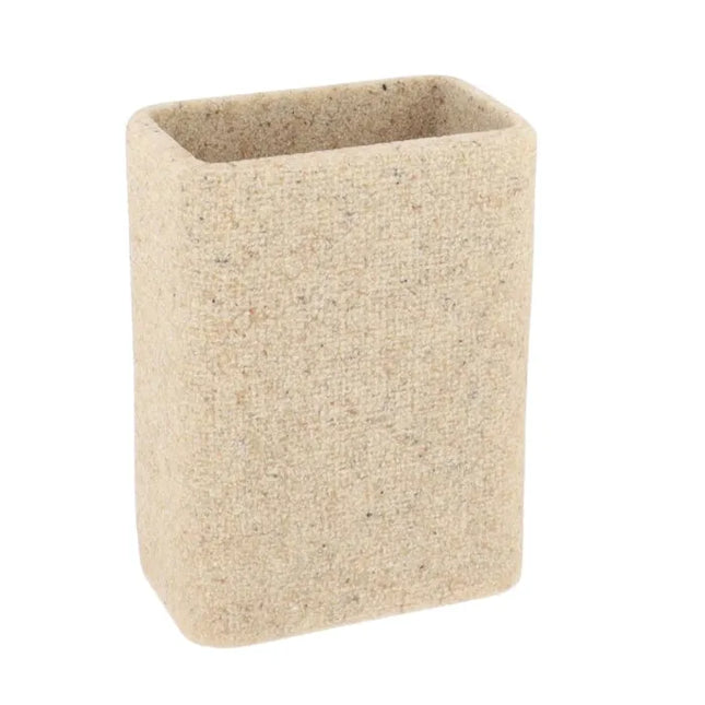 VASO POLIRESINA RECTANGULAR EFECTO ARENA NATURAL - 61141104