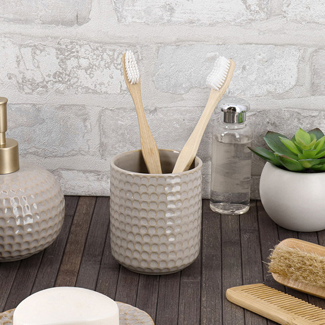 VASO Efecto escala GRES  BEIGE - 61172161