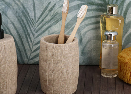 VASO POLIRESINA EFECTO HOJA NATURAL - 61173104