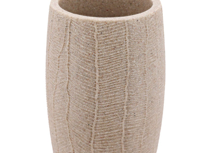 VASO POLIRESINA EFECTO HOJA NATURAL - 61173104