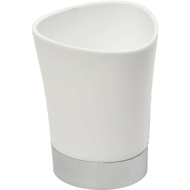 Vaso para cepillos de dientes "Conico" blanco - 6118N100