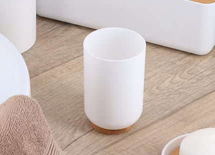 Vaso de baño "Besson" plástico y bambú - 6174210