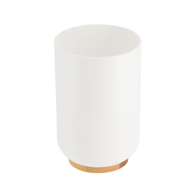Vaso de baño "Besson" plástico y bambú - 6174210