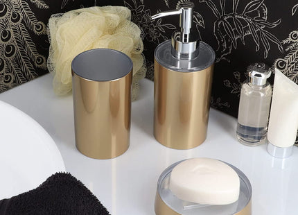 Vaso para cepillos de dientes "Golden" - 6176198