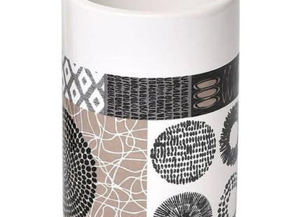 Vaso para cepillos de dientes en dolomita "Masaï" - 6177659