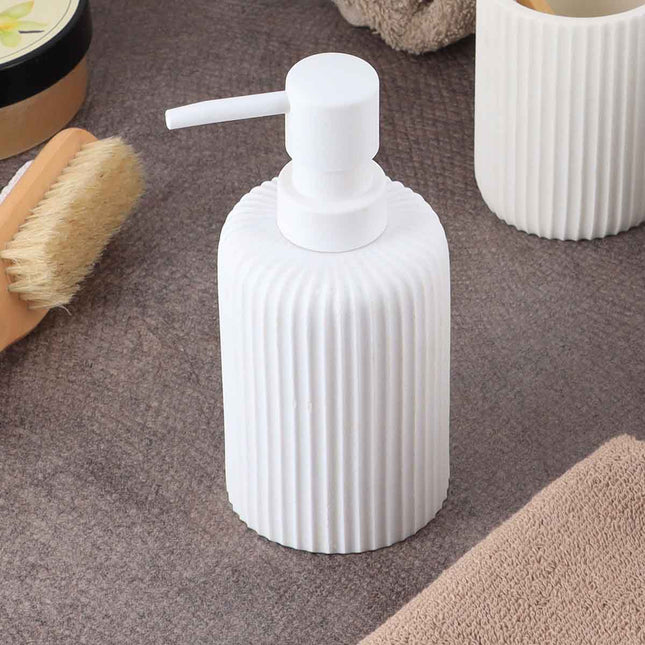 Distribuidor de jabón 230 ml "Stripes" Blanco - 62103100