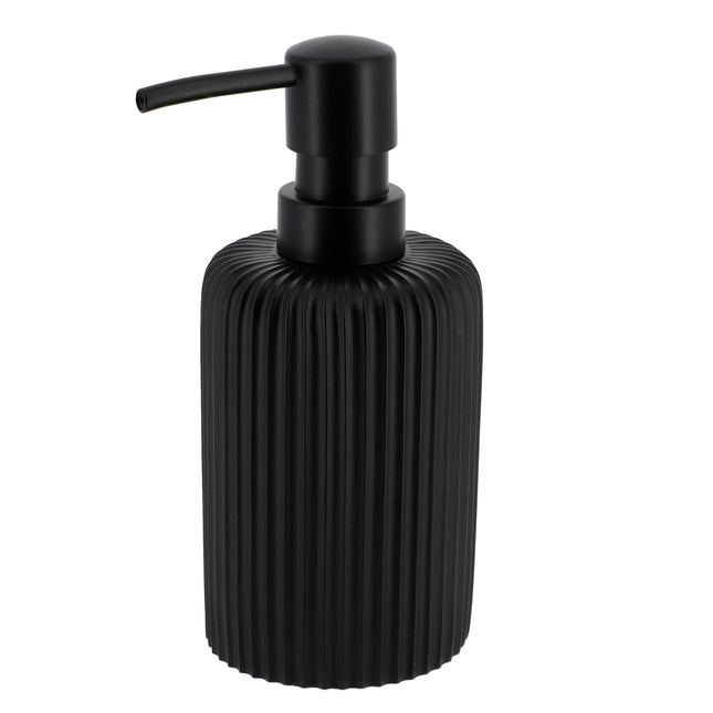 Distribuidor de jabón 230 ml "Stripes" Negro - 62103103