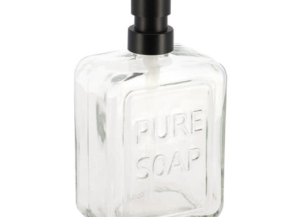 DISTIBUIDOR DE JABON PURE SOAP VIDRIO 570ML TRANSPARENTE - 62126101