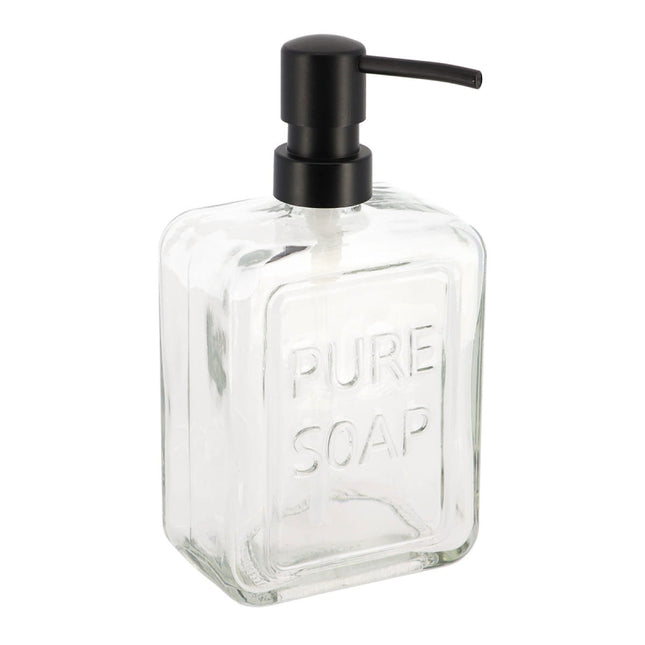 DISTIBUIDOR DE JABON PURE SOAP VIDRIO 570ML TRANSPARENTE - 62126101