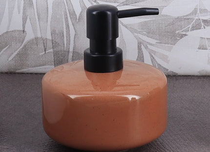 Distribuidor de jabón de cerámica color terracota 400ml - 62132168