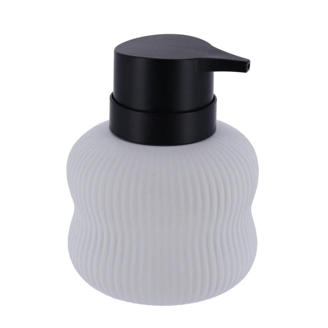 DISTRIBUIDOR DE JABON GRES 300ML REDONDO  BLANCO - 62167100
