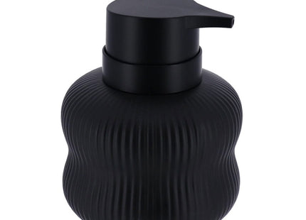 DISTRIBUIDOR DE JABON GRES 300ML REDONDO NEGRO - 62167108