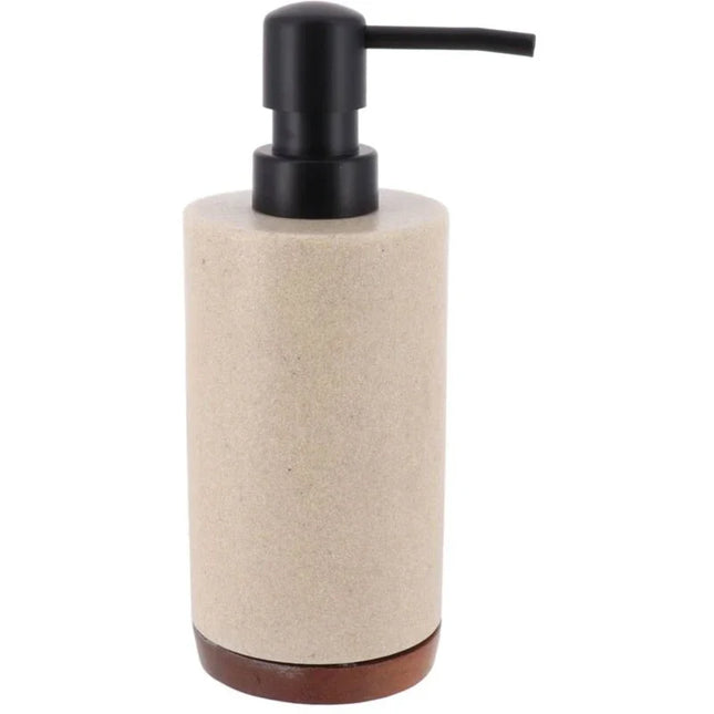 DISTRIBUIDOR DE JABON POLIRESINA 200ML NATURAL/ACACIA - 62169104
