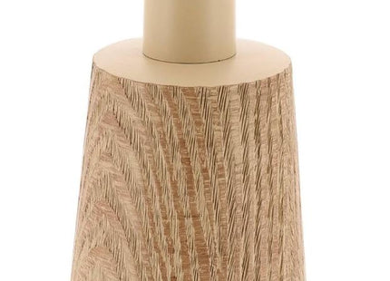 DISTRIBUIDOR DE JABON POLIRESINA EFECTO DE MADERA 350ML NATURAL - 62203104