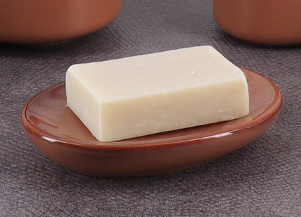 Jabonera de cerámica color terracota  - 64132168