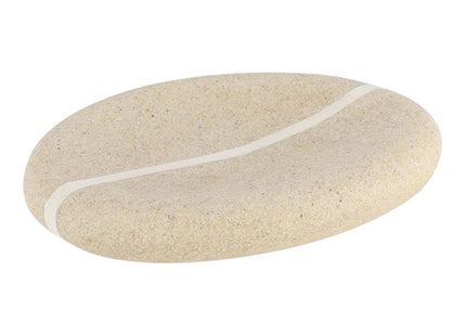 JABONERA POLIRESINA REDONDA EFECTO PIEDRA NATURAL - 64153104