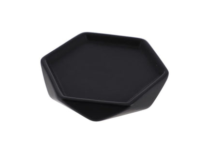 JABONERA GRES FORMA DIAMANTE  NEGRO - 6480103