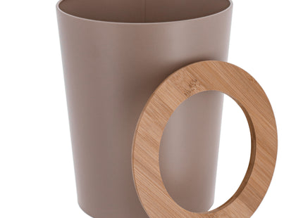 Papelera de baño 5L "Purebamboo" Cappuccino - 6550166