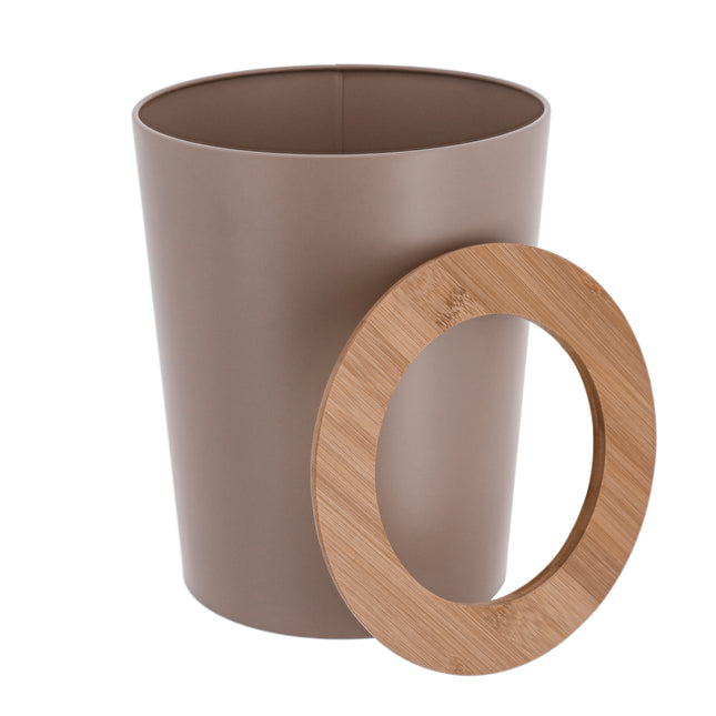 Papelera de baño 5L "Purebamboo" Cappuccino - 6550166