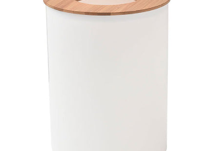 Cubo 5L bambú blanco - 6574N210